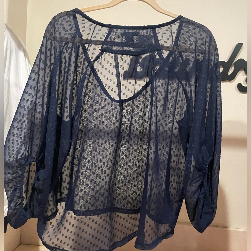 Blue blouse - Picture 2 of 2